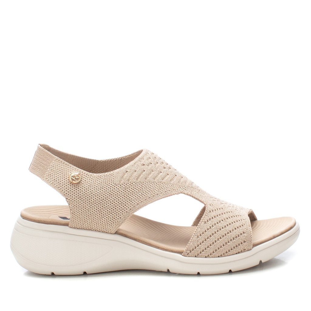 XTI / SANDALIA SRA TEXTIL BEIGE / CAJA DE 8 PARES