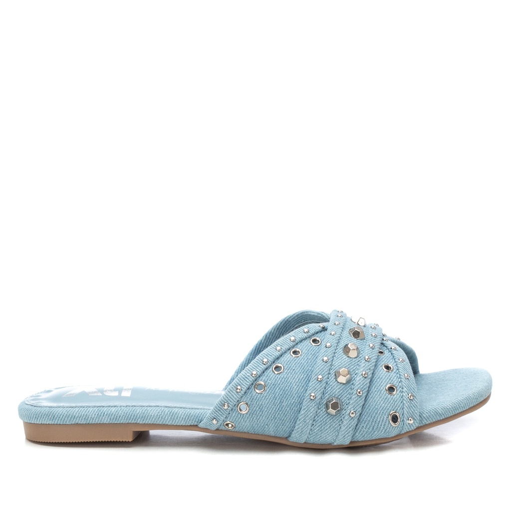 XTI / SANDALIA SRA TEXTIL JEANS / CAJA DE 8 PARES