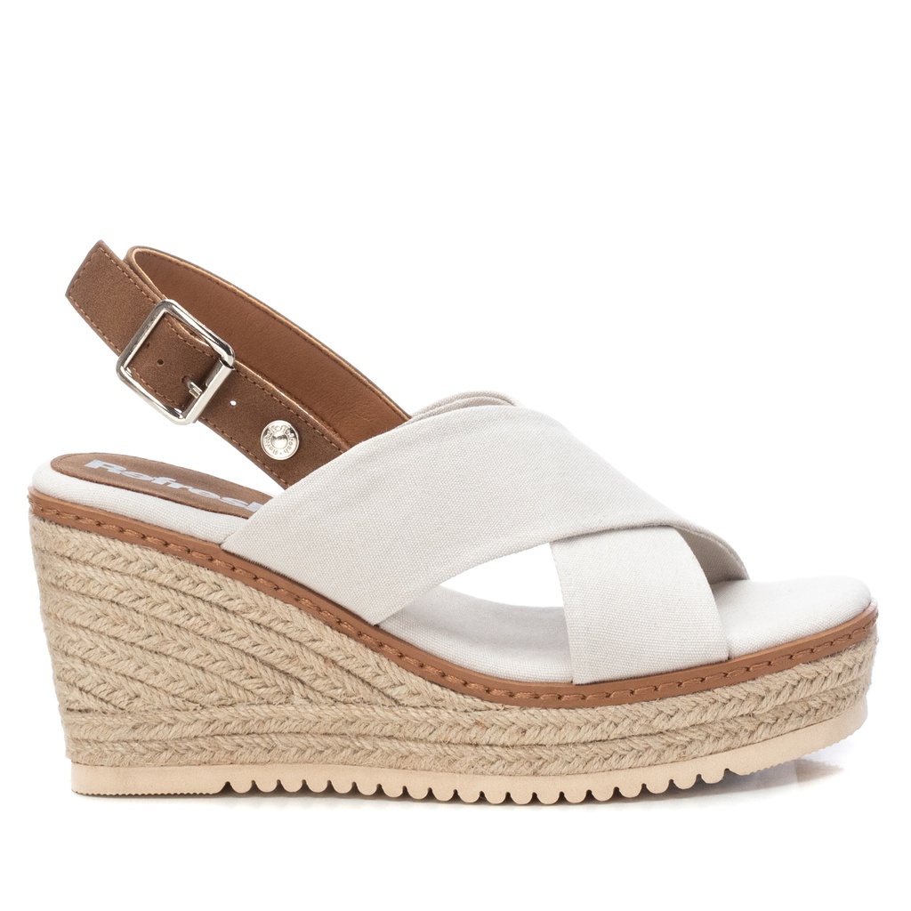 171542 / REFRESH / SANDALIA SRA LONA HIELO / CAJA DE 8 PARES