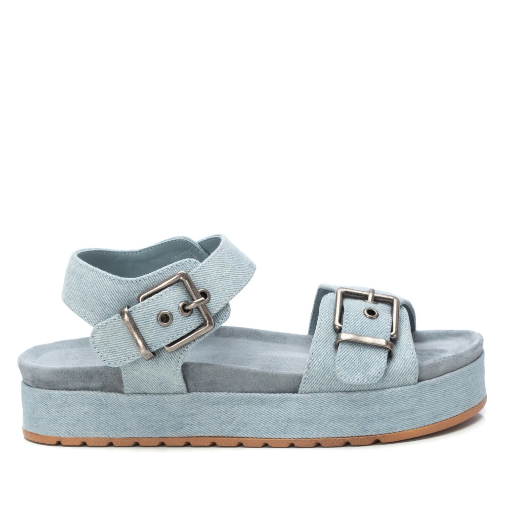 171566 / REFRESH / SANDALIA SRA TEXTIL JEANS / CAJA DE 8 PARES