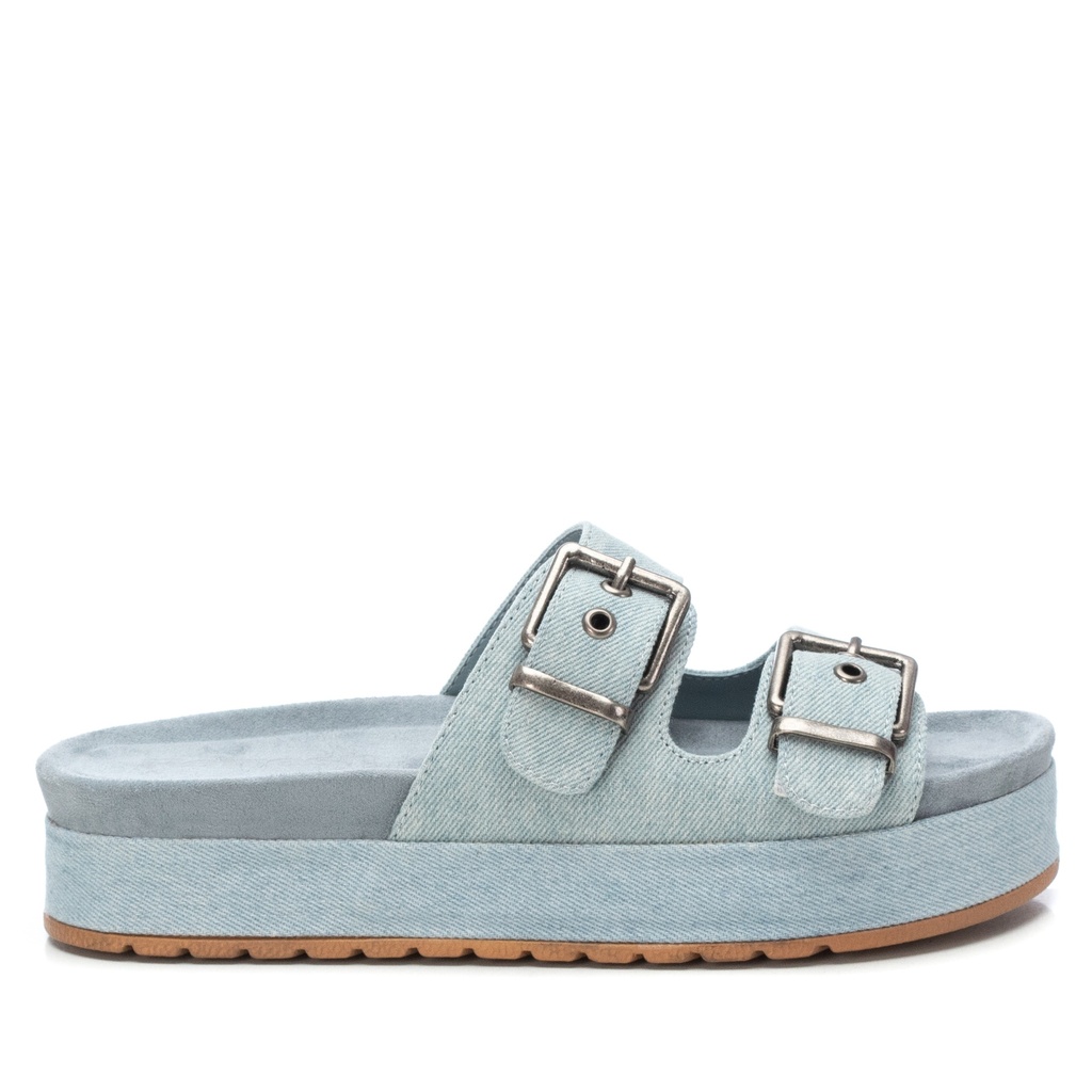 REFRESH / SANDALIA SRA TEXTIL JEANS / CAJA DE 8 PARES