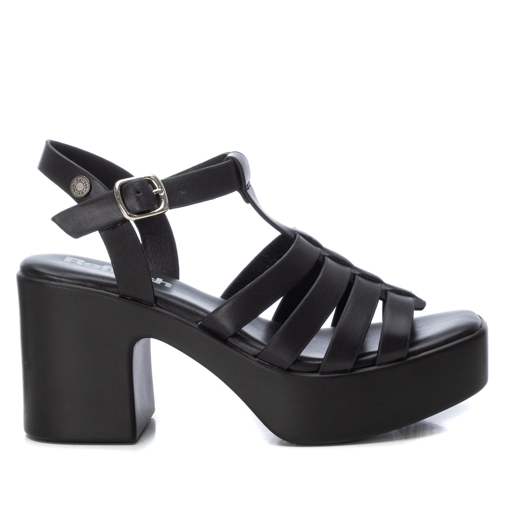 REFRESH / SANDALIA SRA C. NEGRO / CAJA DE 8 PARES