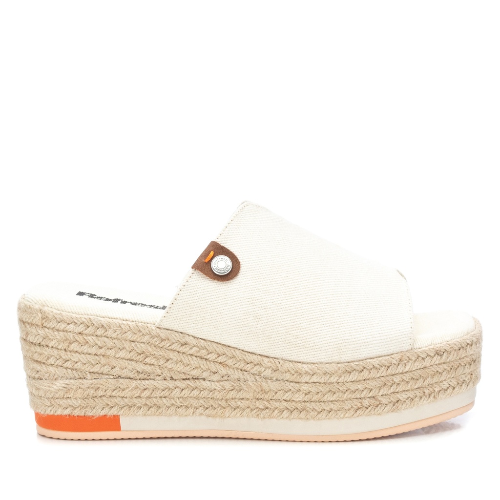 REFRESH / SANDALIA SRA TEXTIL HIELO / CAJA DE 8 PARES