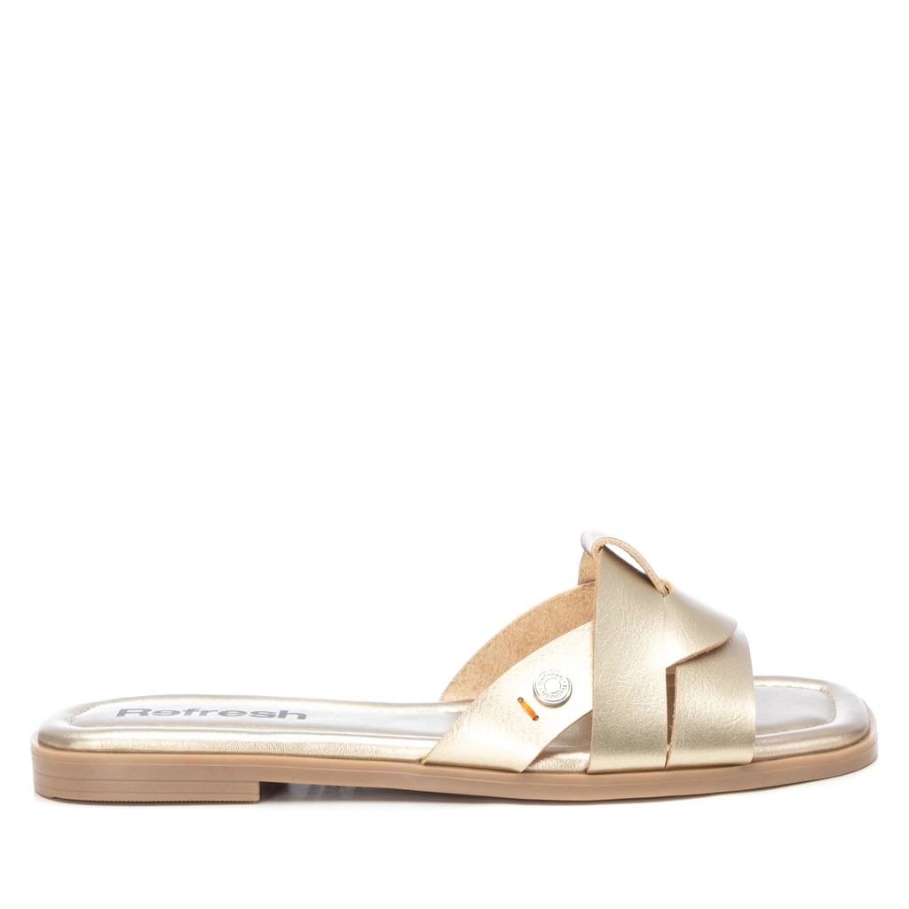 REFRESH / SANDALIA SRA C. ORO / CAJA DE 8 PARES
