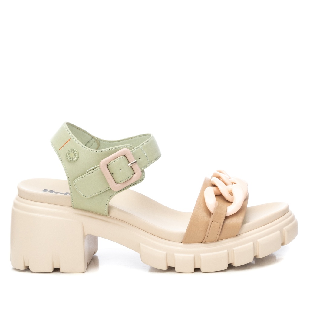 REFRESH / SANDALIA SRA C. BEIGE / CAJA DE 8 PARES