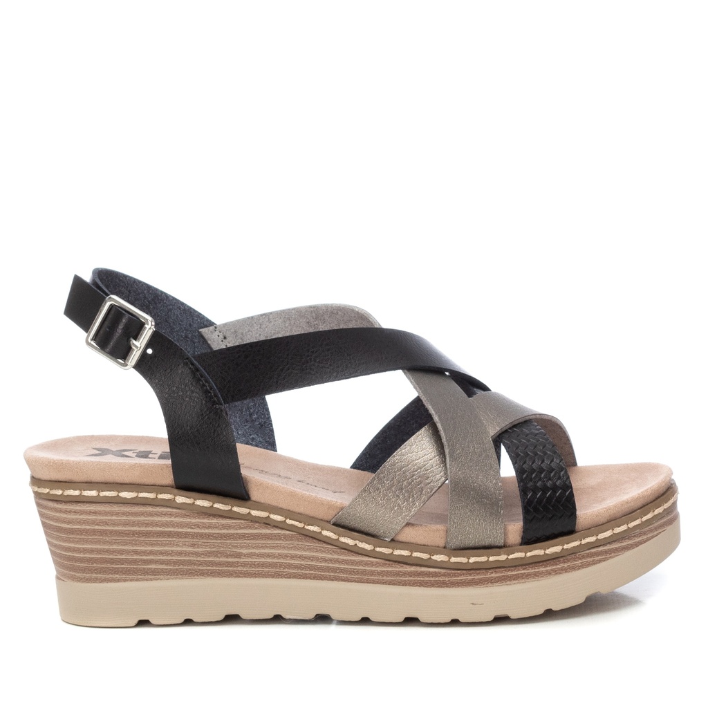 XTI / SANDALIA SRA C. PLOMO / CAJA DE 8 PARES