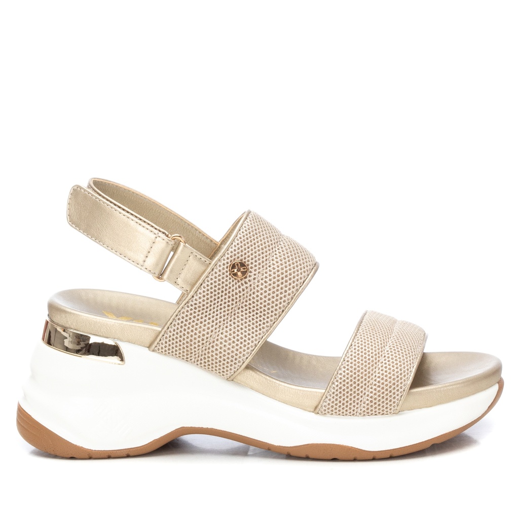 XTI / SANDALIA SRA TEXTIL BEIGE / CAJA DE 8 PARES