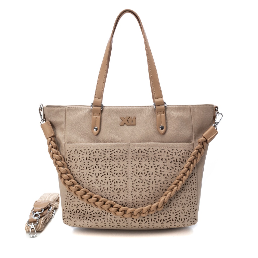 XTI / BOLSO SRA C. BEIGE / CAJA DE 1 PARES