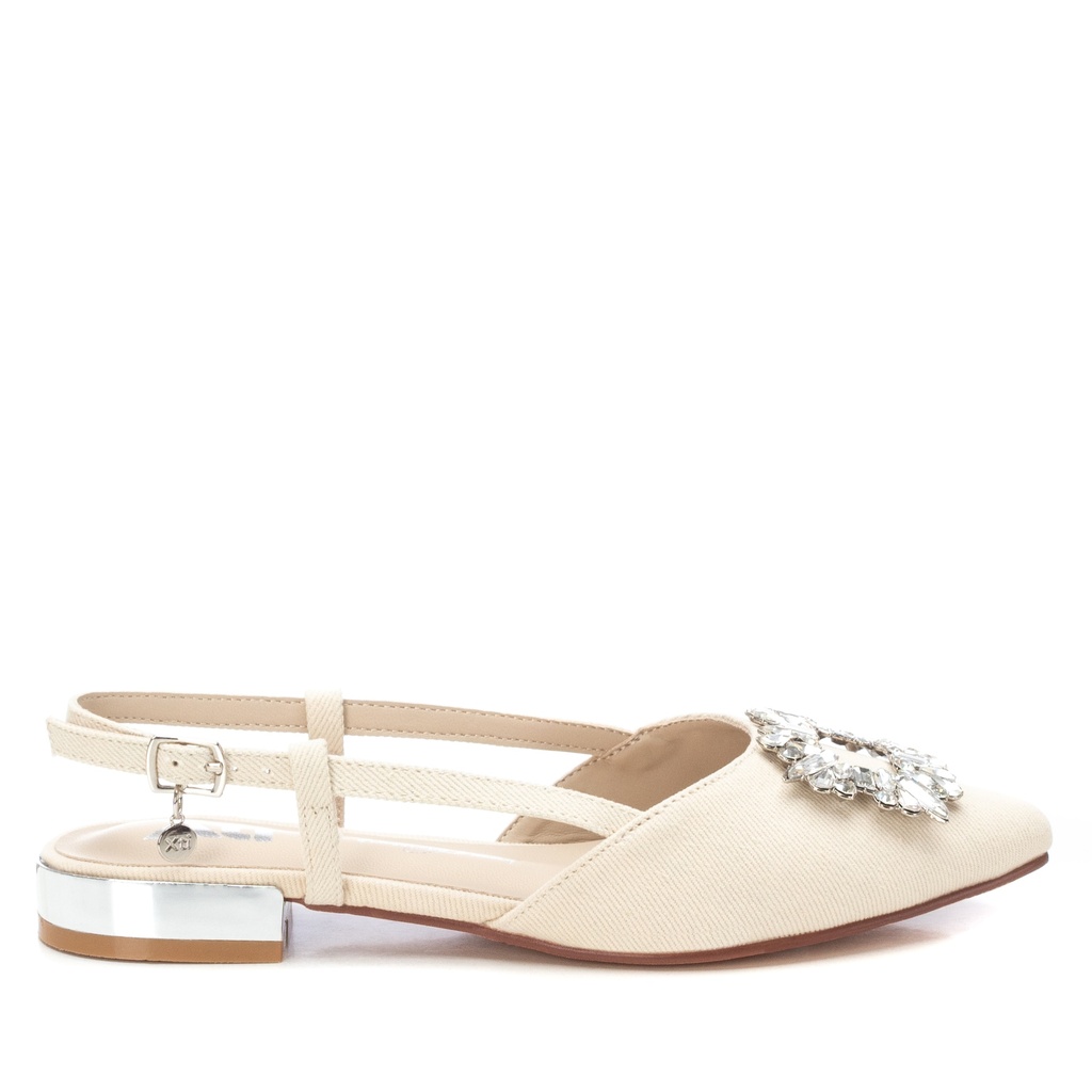 142657 / XTI / ZAPATO SRA TEXTIL HIELO / 8 PARES