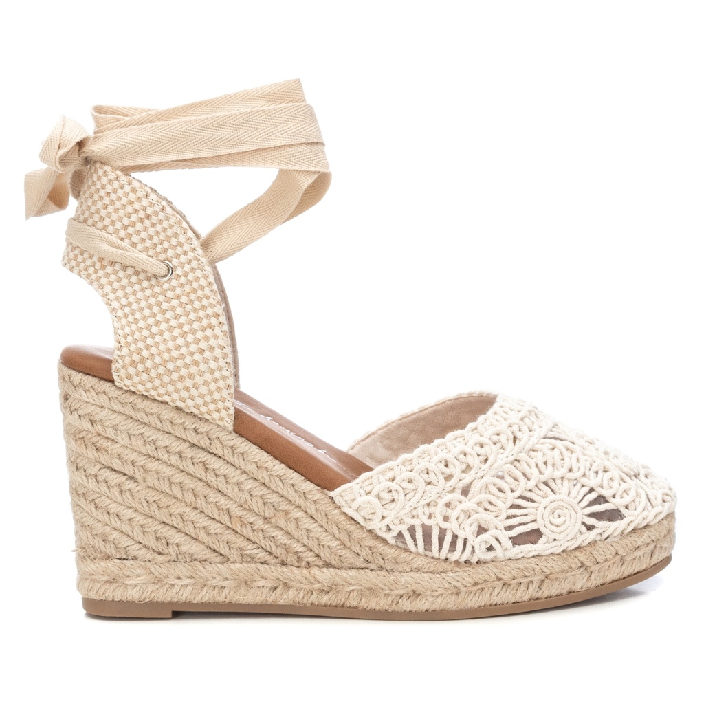 XTI / ZAPATO SRA TEXTIL BEIGE / CAJA DE 8 PARES