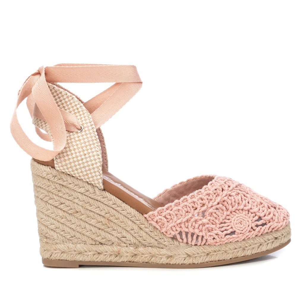 XTI / ZAPATO SRA TEXTIL NUDE / CAJA DE 8 PARES
