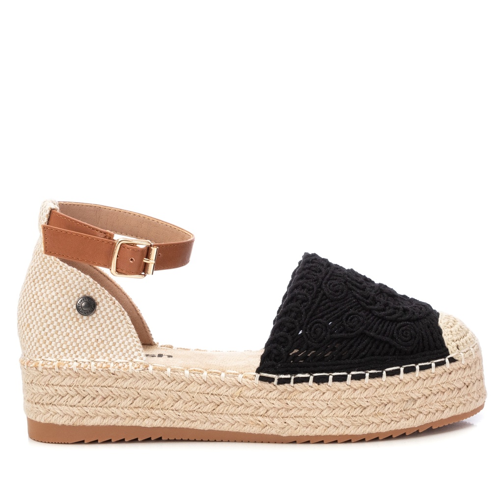 REFRESH / ZAPATO SRA TEXTIL NEGRO / CAJA DE 8 PARES