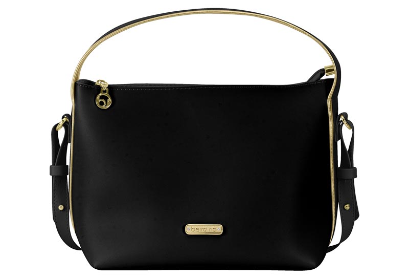 BEIRA RIO / NEGRO/ORO / CARTERA / CAJA DE 2 UNIDADES