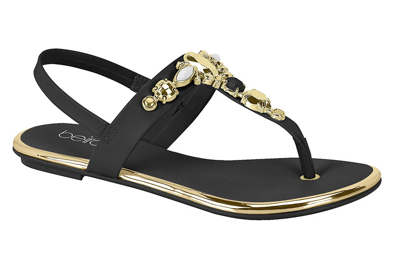 BEIRA RIO / NEGRO / CAJA DE 12 PARES