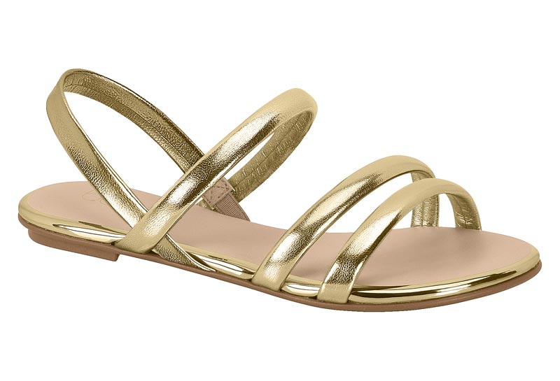 BEIRA RIO / DORADO/BEIGE / CAJA DE 12 PARES