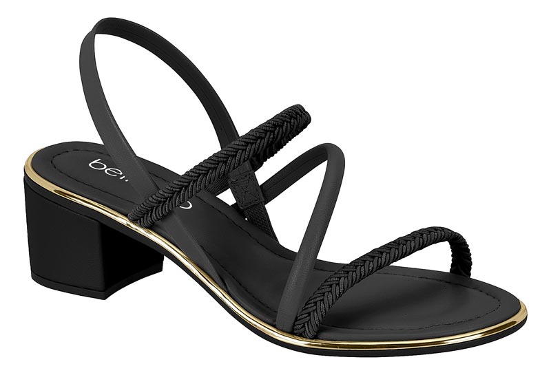 BEIRA RIO / NEGRO 01/ MULTI NEGRO / CAJA DE 12 PARES