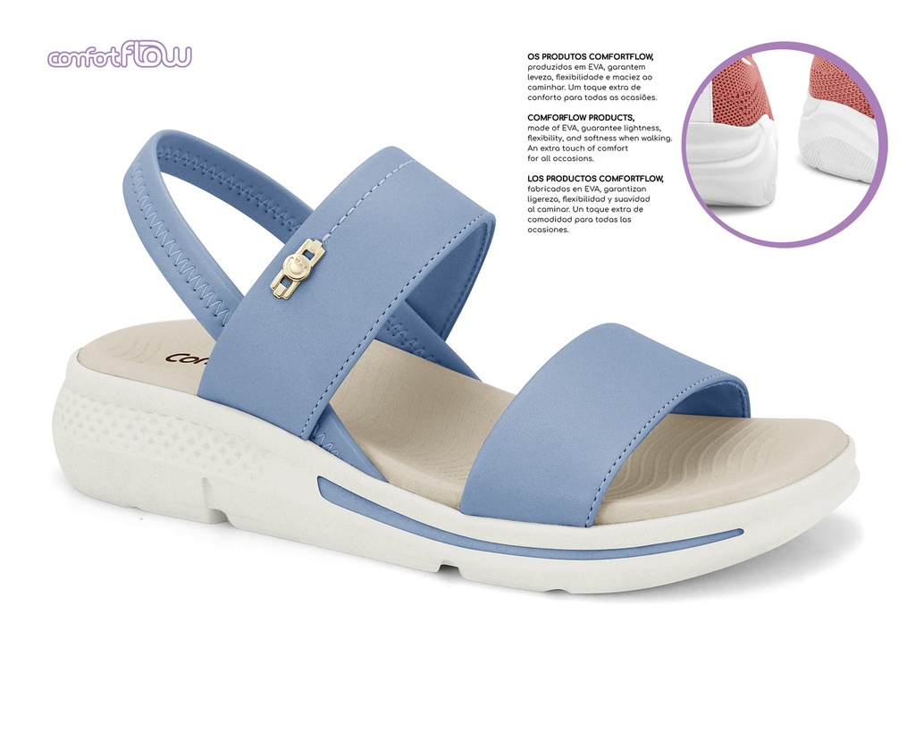 2368403-1 / COMFORT FLEX / 1-CELESTE
/CELESTE/CELES / CAJA DE 9 PARES / CAJA DE 9 PARES