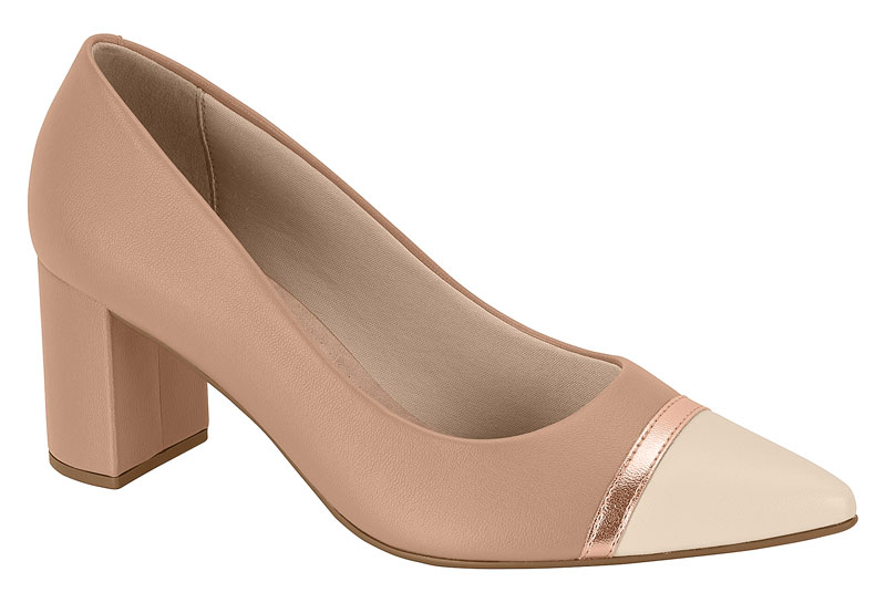 BEIRA RIO / NUDE 658/CREMA 985/ORO ROSADO / CAJA DE 8 PARES