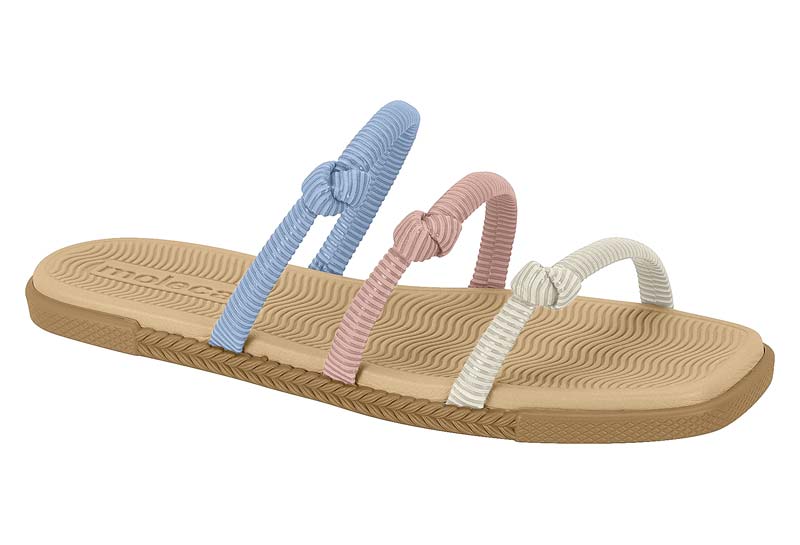 MOLECA / JEANS 1123/ROSA/BLANCO OFF 526 / CAJA DE 12 PARES