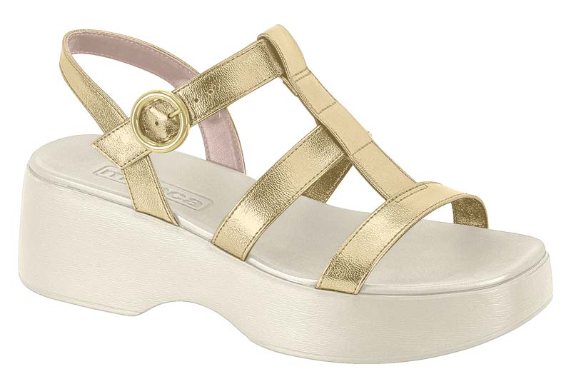 MOLECA / DORADO/BLANCO / CAJA DE 8 PARES