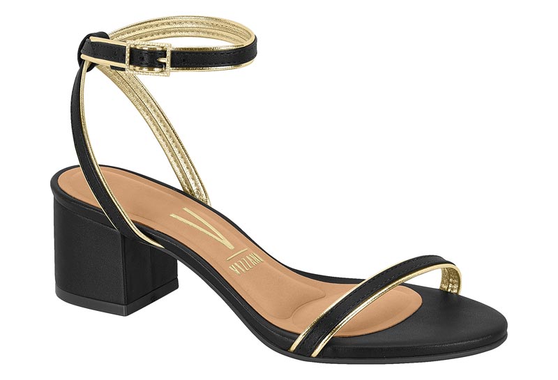 VIZZANO / NEGRO/ORO / CAJA DE 8 PARES