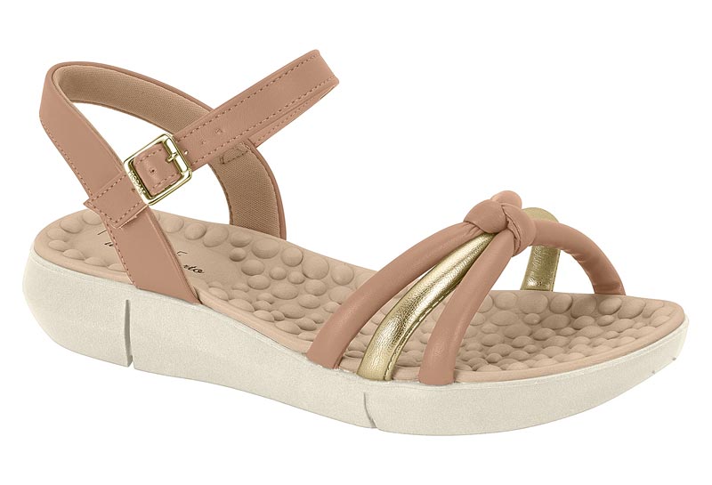 MODARE / NUDE/DORADO / CAJA DE 8 PARES