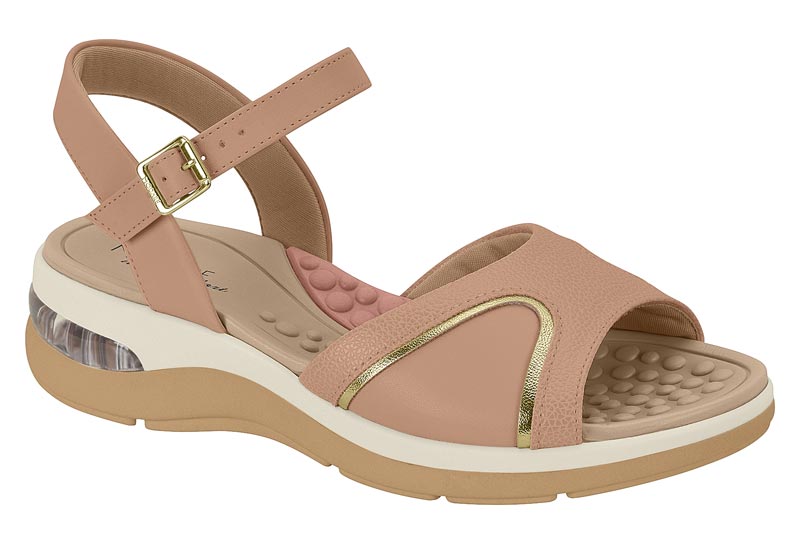 MODARE / NUDE/DORADO / CAJA DE 8 PARES