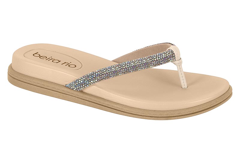 BEIRA RIO / AURORA BOREALIS/CREMA 985 / CAJA DE 12 PARES