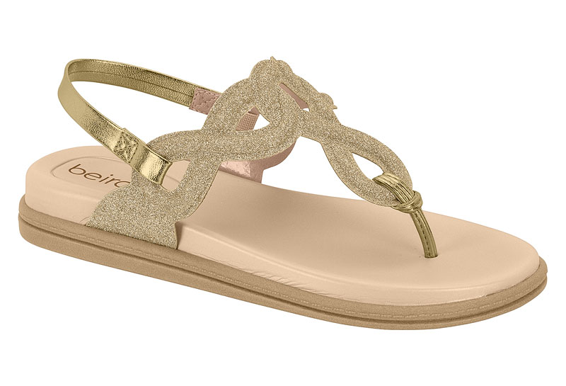 BEIRA RIO / DORADO / CAJA DE 12 PARES