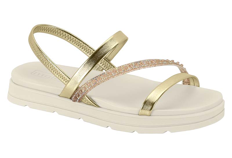 MOLECA / DOURADO/CRISTAL-IRIDESCENTE / CAJA DE 12 PARES