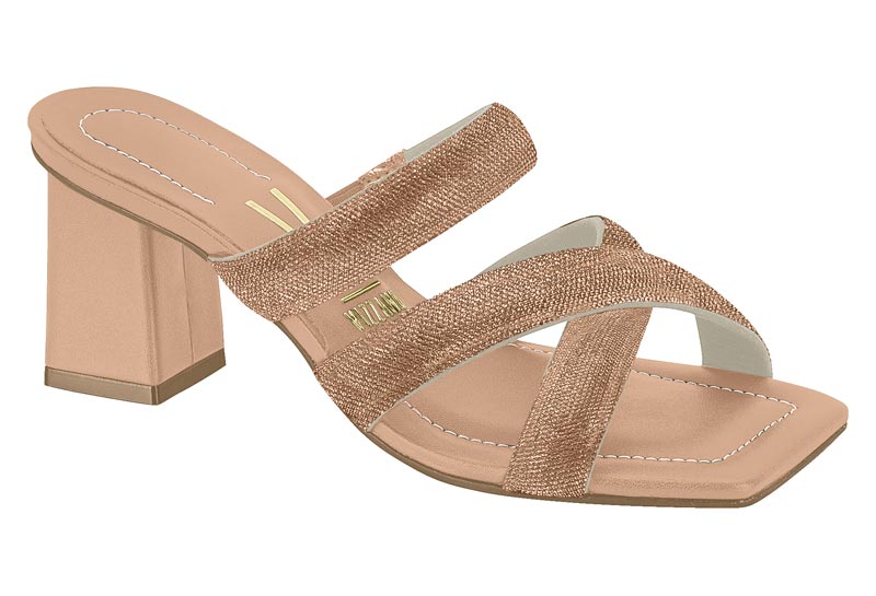 VIZZANO / ORO ROSADO/BEIGE / CAJA DE 12 PARES