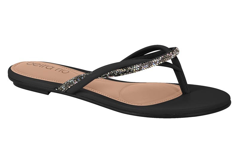 BEIRA RIO / NEGRO 01/NEGRO 01-GRAFITO-AURORA BOREAL / CAJA DE 12 PARES