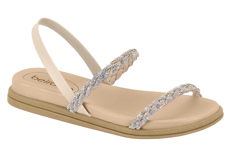 BEIRA RIO / AURORA BOREALIS/CREMA 985 / CAJA DE 12 PARES