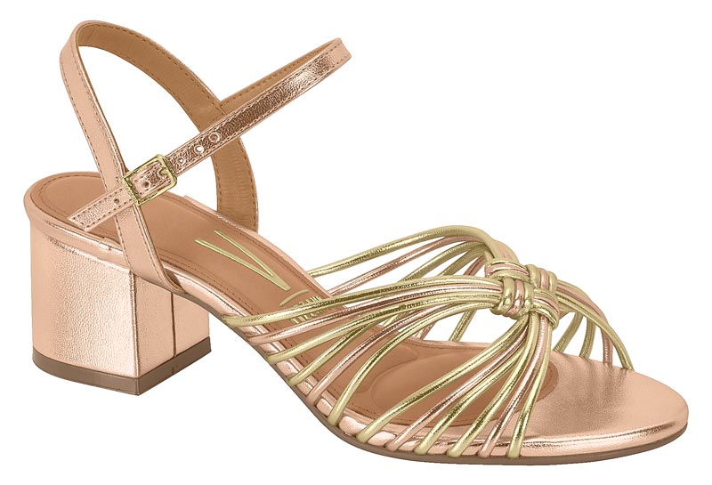 VIZZANO / DOURADO-OURO ROSADO/OURO ROSADO / CAJA DE 12 PARES