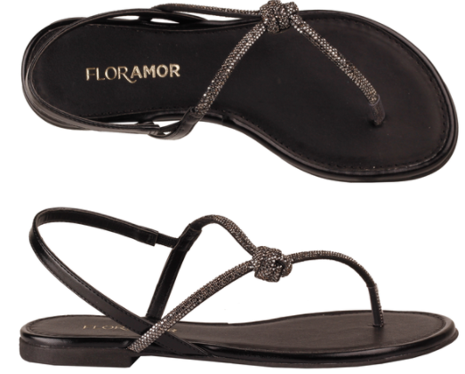 6879.18866-3 / MARYFER / METALIC PRETO / CAJA DE 12 PARES