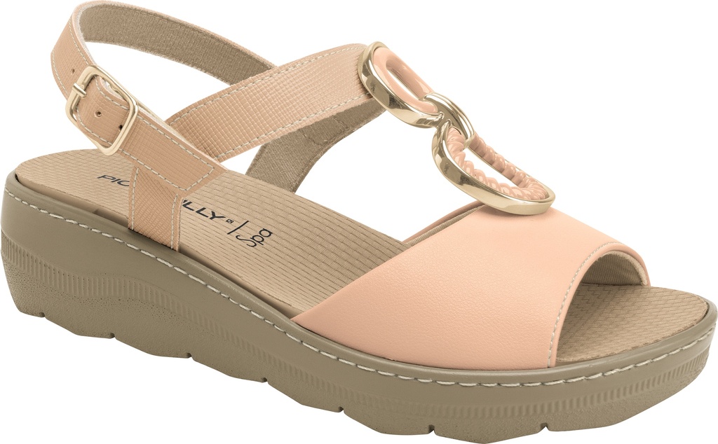 568062 / PICCADILLY / NAP LUX LNH NUD CLA/NAP STR SOF ROSE / CAJA DE 9 PARES