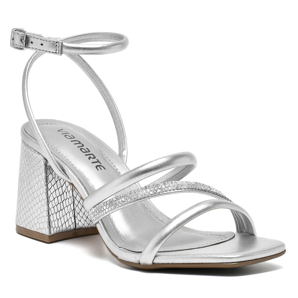 23-10103-01 / VIA MARTE / PRATA/PRATA / CAJA DE 12 PARES