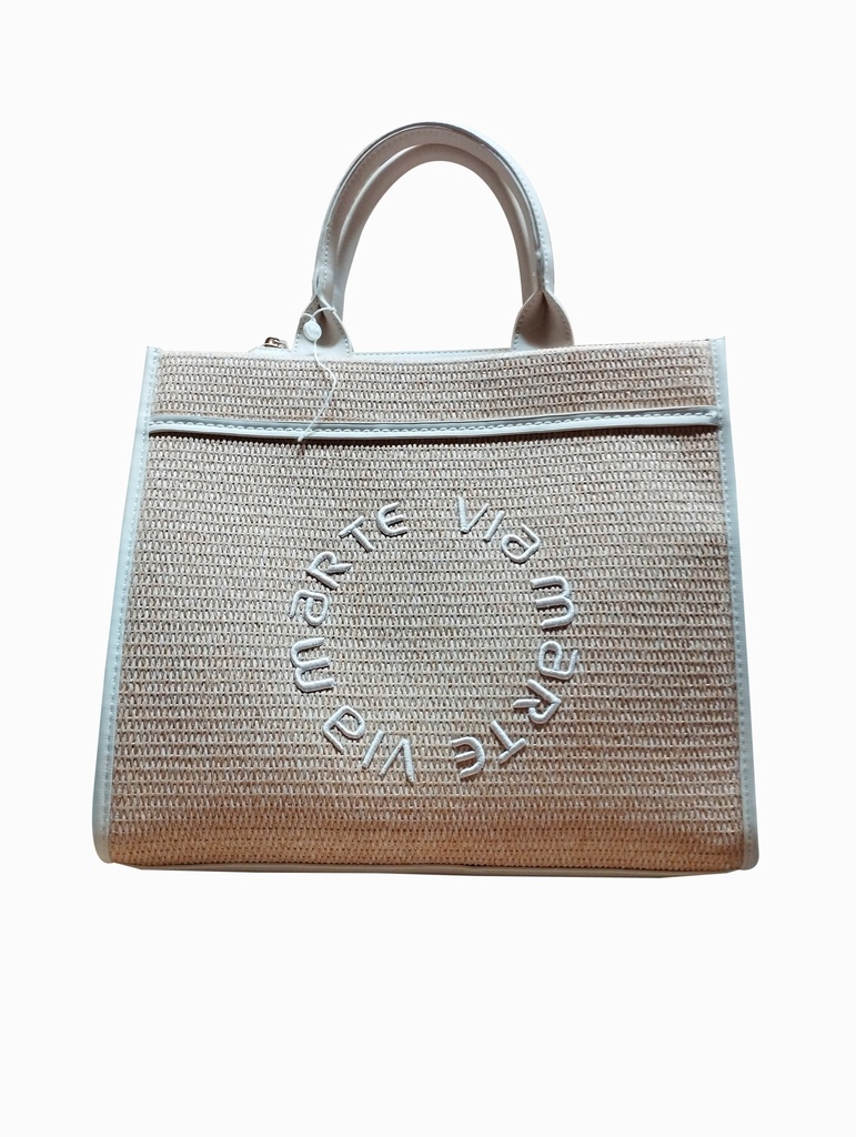 B1-121-01 / VIA MARTE / BEGE/OFF WHITE / CAJA DE 1 PARES