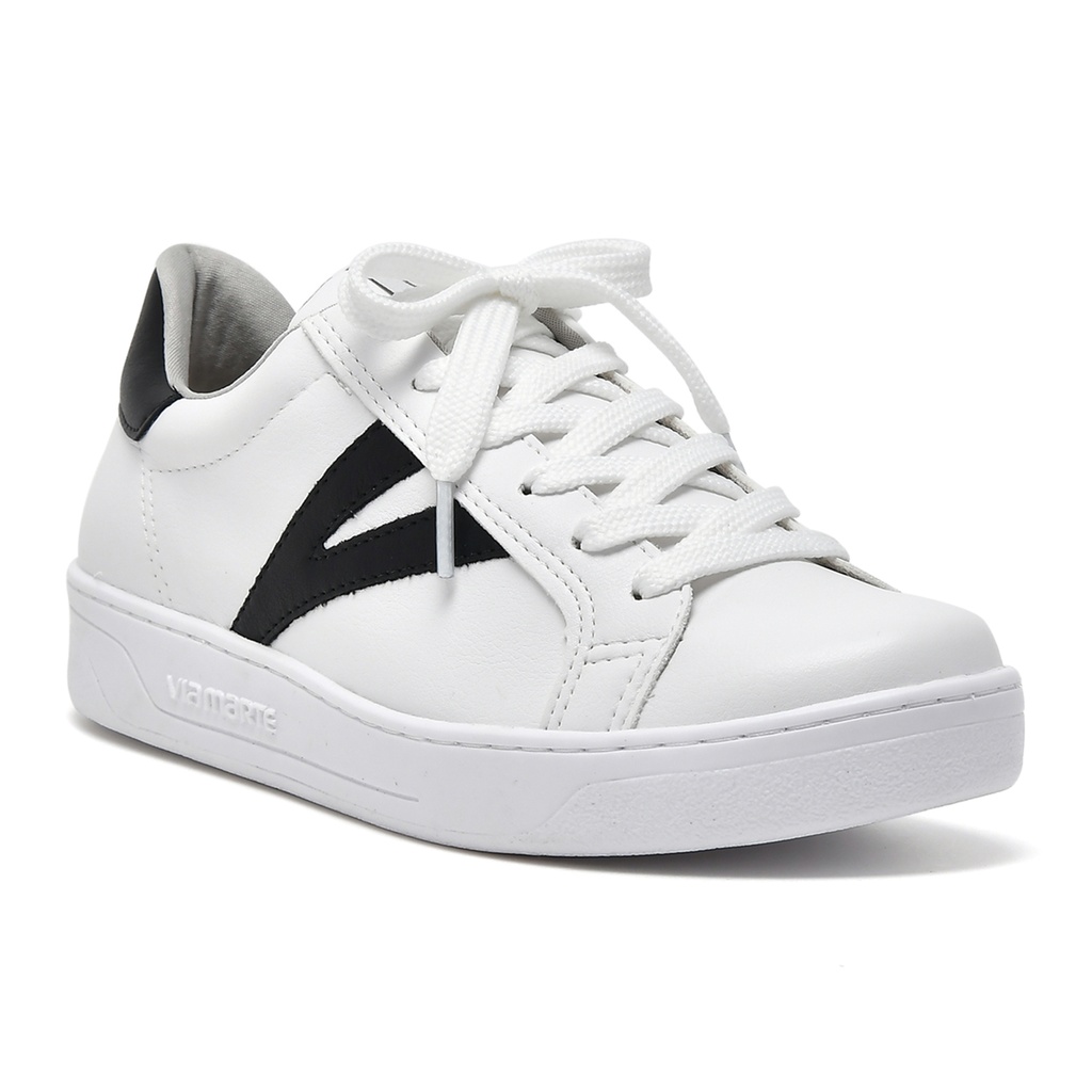 VIA MARTE / BRANCO/PRETO/PRETO / CAJA DE 12 PARES