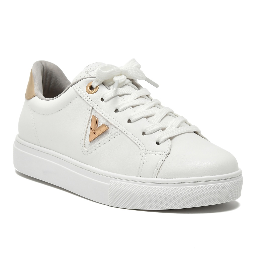 082-001-01 / VIA MARTE / BRANCO/BRANCO/GOLD / CAJA DE 12 PARES