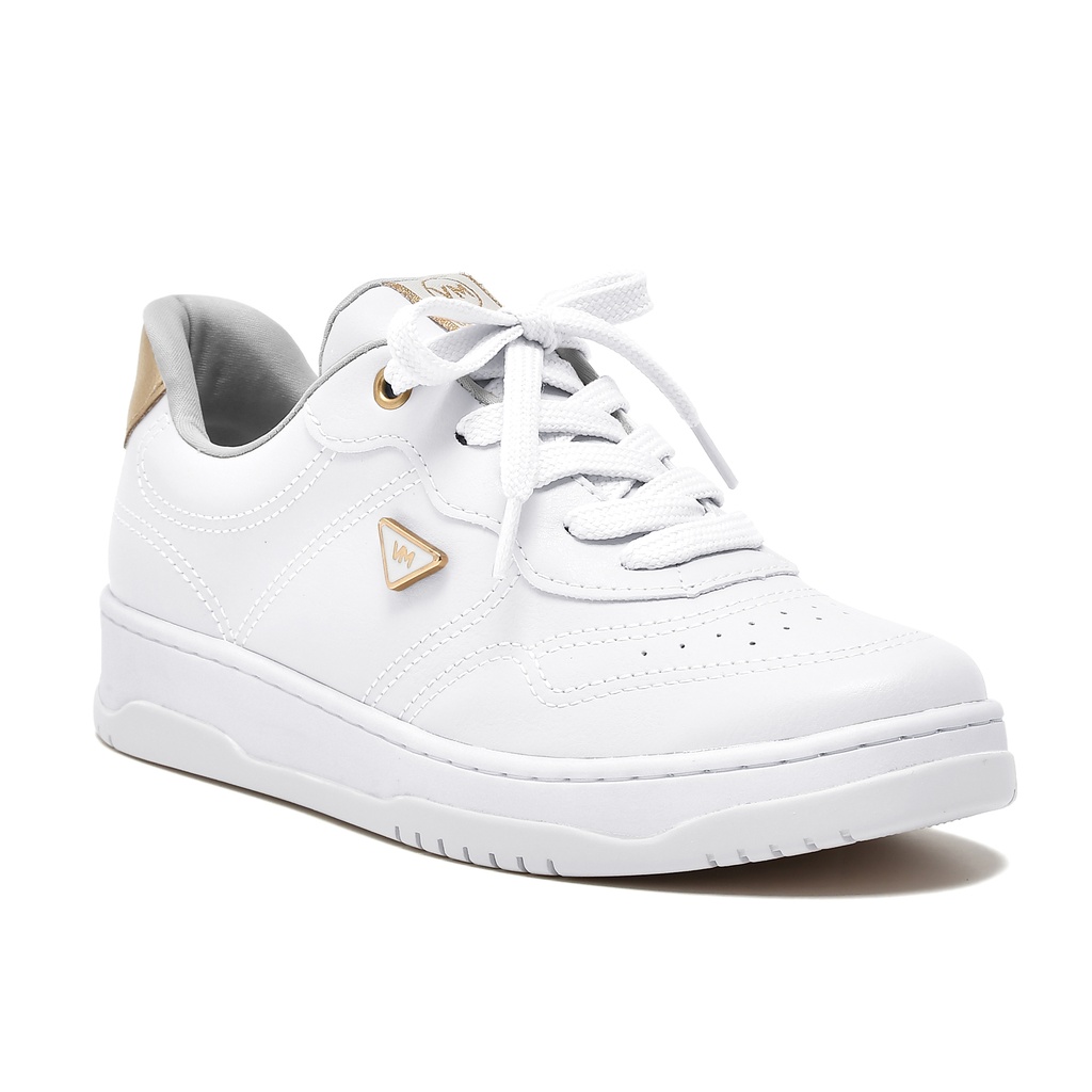 088-003-07 / VIA MARTE / BRANCO/GOLD / CAJA DE 12 PARES