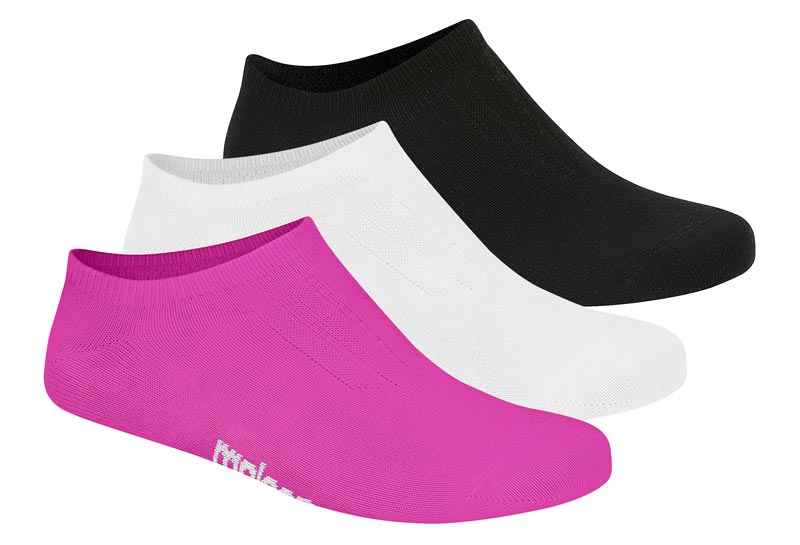 MOLECA CALCETINES BRANCO / PINK / CAJA DE 12 PARES