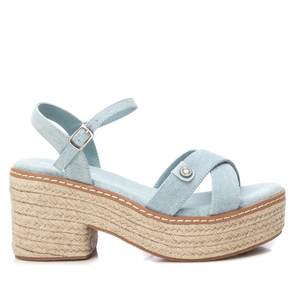 REFRESH / SANDALIA SRA TEXTIL JEANS / CAJA DE 5 PARES