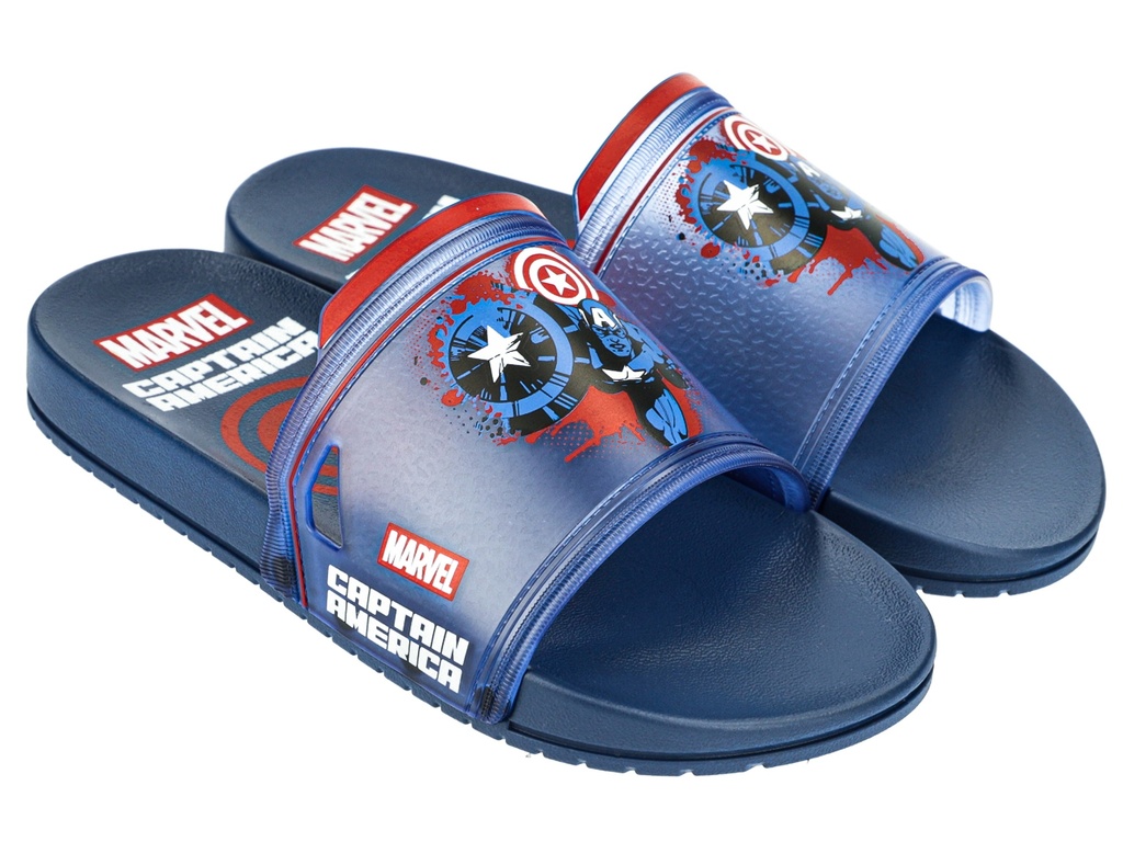 22585_AC045 / GRENDENE / AZUL/ROJO / CAJA DE 6 PARES