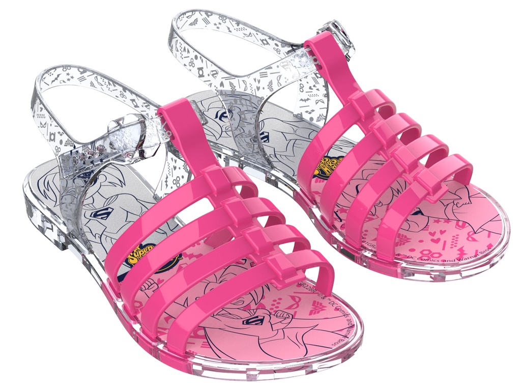 22702_AC755 / GRENDENE / VIDRIO/ROSA / CAJA DE 6 PARES