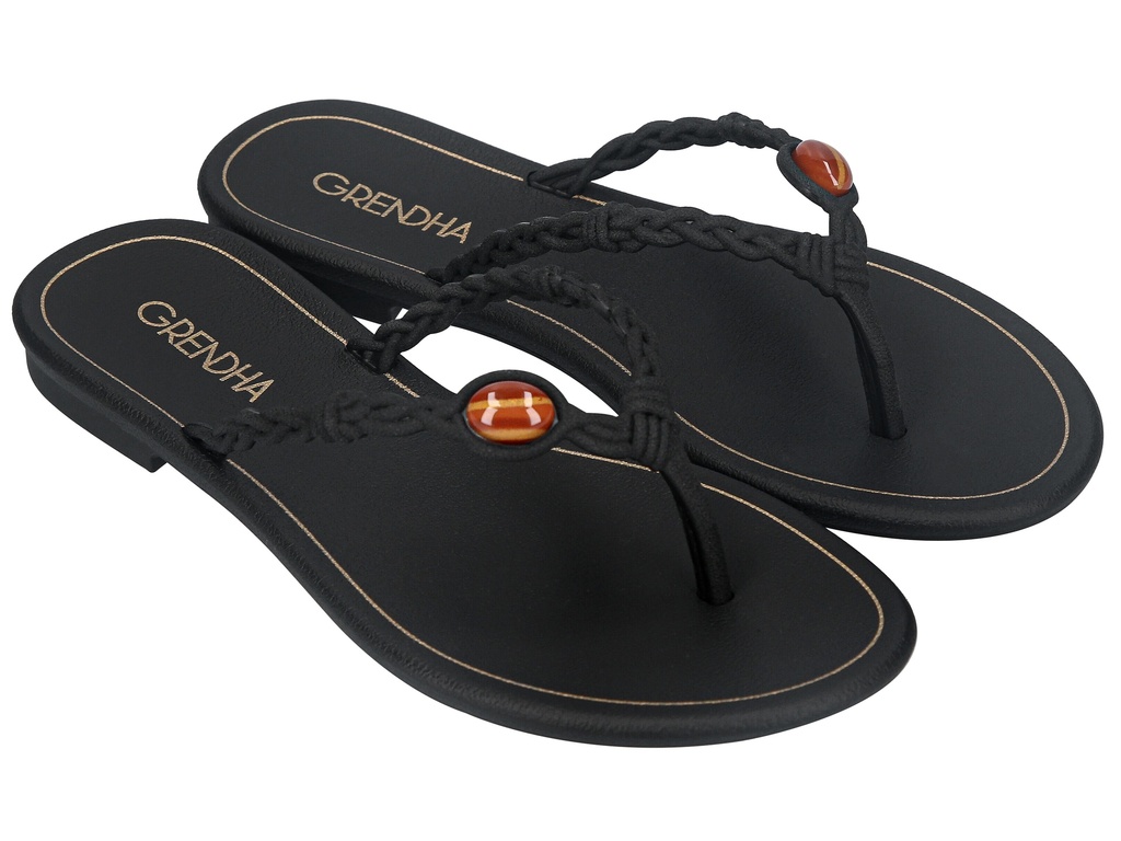 18541_AC793 / GRENDENE / NEGRO / CAJA DE 5 PARES