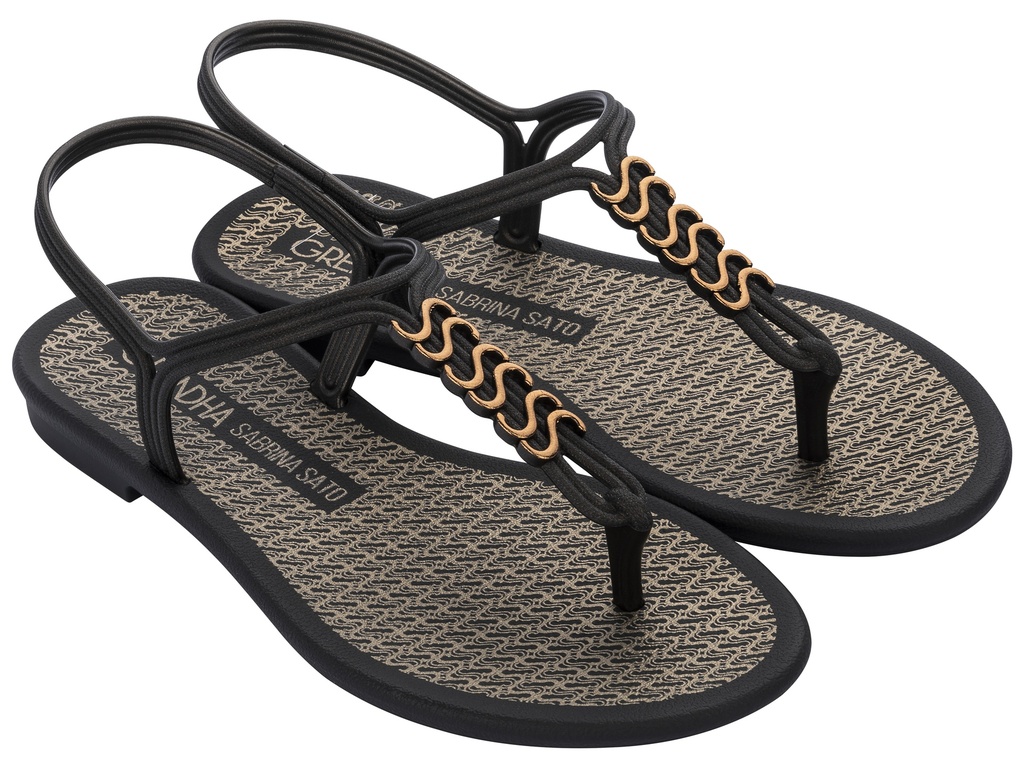 18384_AC445 / GRENDENE / NEGRO / CAJA DE 6 PARES