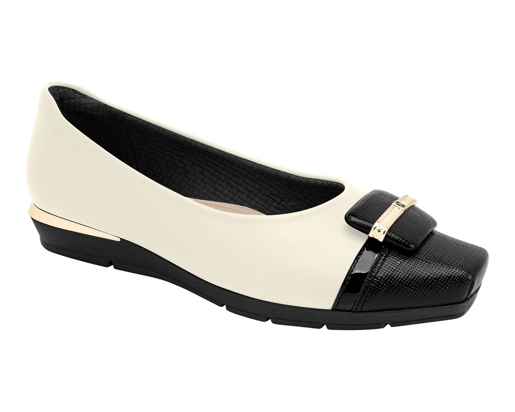 147196-3 / PICCADILLY /  OFF WHITE NEGRO / CAJA DE 12 PARES