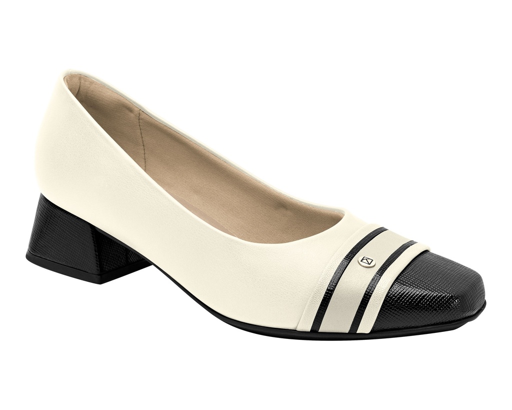 160056-5 / PICCADILLY /  OFF WHITE NEGRO / CAJA DE 12 PARES