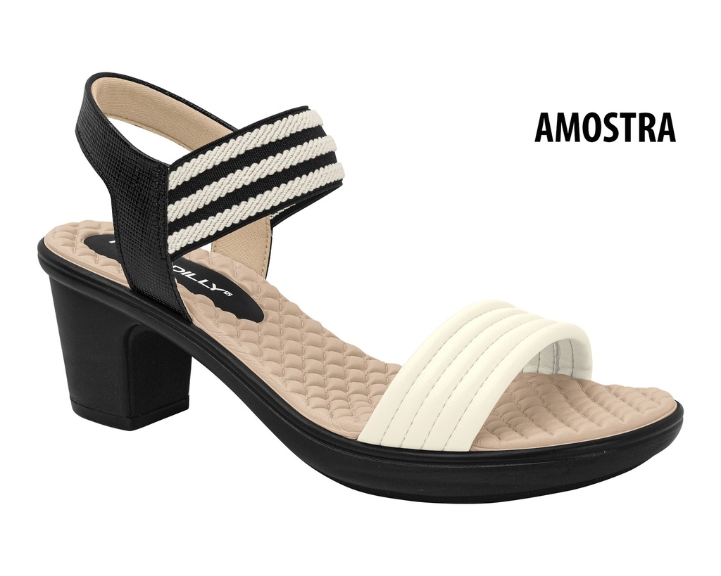 560014-1 / PICCADILLY /  NEGRO OFF WHITE / CAJA DE 12 PARES